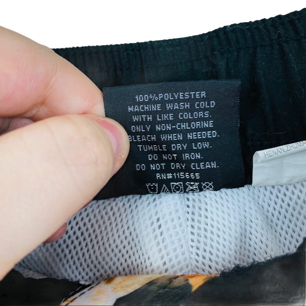 Bioworld Kitten Novelty Cat Print Hybrid Dad Board Shorts Swim Trunks White L - Picture 11 of 13